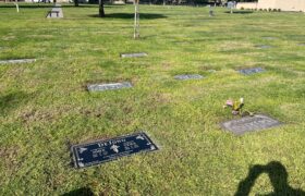 flat granite headstones